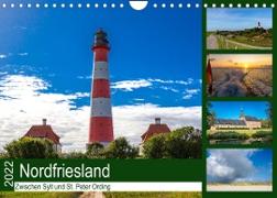 Nordfriesland, Zwischen Sylt und St. Peter Ording (Wandkalender 2022 DIN A4 quer)