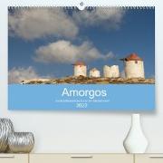 Amorgos - Kykladenimpressionen (Premium, hochwertiger DIN A2 Wandkalender 2022, Kunstdruck in Hochglanz)