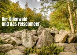 Der Odenwald und das Felsenmeer (Wandkalender 2022 DIN A3 quer)