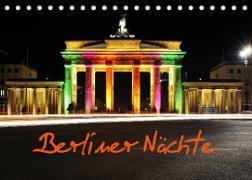 Berliner Nächte (Tischkalender 2022 DIN A5 quer)