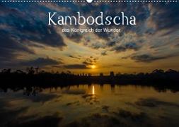 Kambodscha: das Königreich der Wunder (Wandkalender 2022 DIN A2 quer)