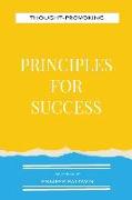 Thought-Provoking Principles for Success