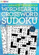 3-In-1 Gigantic Puzzle Book, Vol 5: Word Search, Crossword, Sudoku