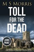 Toll for the Dead (Large Print)