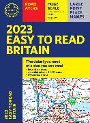 2023 Philip's Easy to Read Road Atlas Britain