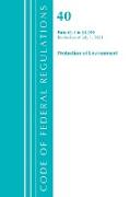 Code of Federal Regulations, Title 40 Protection of the Environment 63.1-63.599, Revised as of July 1, 2021