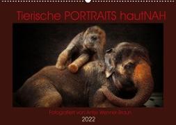 Tierische PORTRAITS hautNAH (Wandkalender 2022 DIN A2 quer)