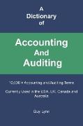 A Dictionary of Acctg. & Auditing