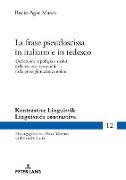 La frase pseudoscissa in italiano e in tedesco