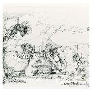 Kollektion Asterix und Obelix, Skizzenblock 40 Blatt 160g, A4, Einband weiß mit Motiv