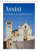 Assisi - Die Stadt zweier großer Heiliger (Tischkalender 2022 DIN A5 hoch)