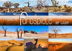 Magische Farbspiele der Wüste (Tischkalender 2022 DIN A5 quer)