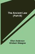 The Ancient Law (Part-III)