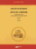 Franz Schubert: Duo in a Minor: A Setting of the G Minor String Quartet D 173 for Two Guitars