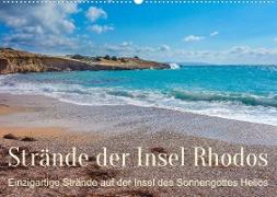 Strände der Insel Rhodos (Wandkalender 2022 DIN A2 quer)