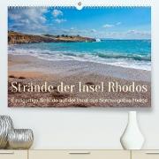 Strände der Insel Rhodos (Premium, hochwertiger DIN A2 Wandkalender 2022, Kunstdruck in Hochglanz)