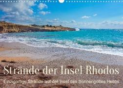 Strände der Insel Rhodos (Wandkalender 2022 DIN A3 quer)