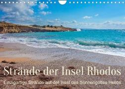 Strände der Insel Rhodos (Wandkalender 2022 DIN A4 quer)