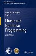 Linear and Nonlinear Programming