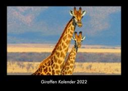 Giraffen Kalender 2022 Fotokalender DIN A3