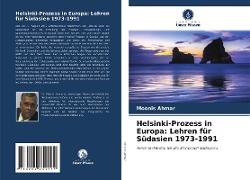 Helsinki-Prozess in Europa: Lehren für Südasien 1973-1991