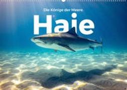 Haie - Könige der Meere. (Wandkalender 2022 DIN A2 quer)