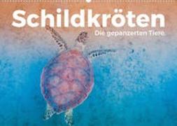 Schildkröten - Die gepanzerten Tiere. (Wandkalender 2022 DIN A2 quer)