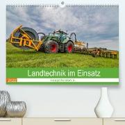 Landtechnik im Einsatz (Premium, hochwertiger DIN A2 Wandkalender 2022, Kunstdruck in Hochglanz)