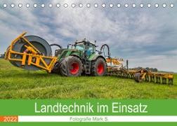 Landtechnik im Einsatz (Tischkalender 2022 DIN A5 quer)