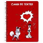 Asterix 3, Idefix Cahier des textes mit Spirale, Love
