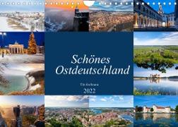 Schönes Ostdeutschland (Wandkalender 2022 DIN A4 quer)