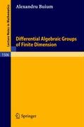 Differential Algebraic Groups of Finite Dimension