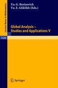 Global Analysis - Studies and Applications V