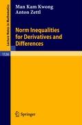 Norm Inequalities for Derivatives and Differences