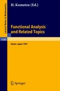 Functional Analysis and Related Topics, 1991