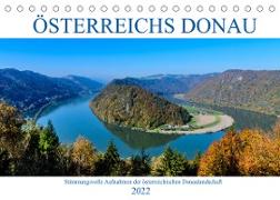 Österreichs DonauAT-Version (Tischkalender 2022 DIN A5 quer)
