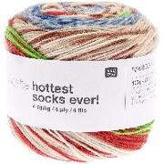 Superba Hottest Socks Ever! 4-fädig mouliné
