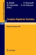 Complex Algebraic Varieties