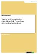 Vorteile und Nachteile einer Austeritätspolitik. Portugal und Griechenland im Vergleich