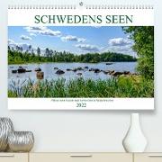 Schwedens Seen (Premium, hochwertiger DIN A2 Wandkalender 2022, Kunstdruck in Hochglanz)