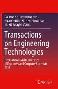 Transactions on Engineering Technologies