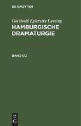 Hamburgische Dramaturgie, Band 1/2, Hamburgische Dramaturgie Band 1/2