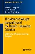 The Moment-Weight Inequality and the Hilbert¿Mumford Criterion