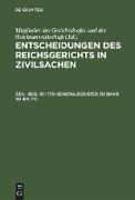 Entscheidungen des Reichsgerichts in Zivilsachen, Gen. -reg. 161¿170, Generalregister zu Band 161 bis 170