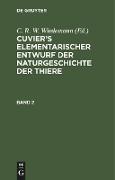 Cuvier¿s Elementarischer Entwurf der Naturgeschichte der Thiere. Band 2