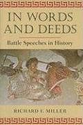 In Words and Deeds: Battle Speeches in History