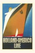 Vintage Journal Holland America Line, Ship