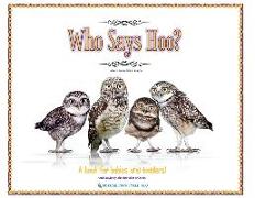 Who Says Hoo?: A Book for Babies & Toddlers - and anybody else that likes animals