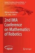 2nd IMA Conference on Mathematics of Robotics