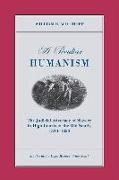 A Peculiar Humanism: The Judicial Advocacy of Slavery in High Courts of the Old South 1820-1850